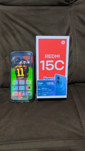 Redmi 15c 128gb 8ram 1 mês de uso vendo ou troco pra sair agora