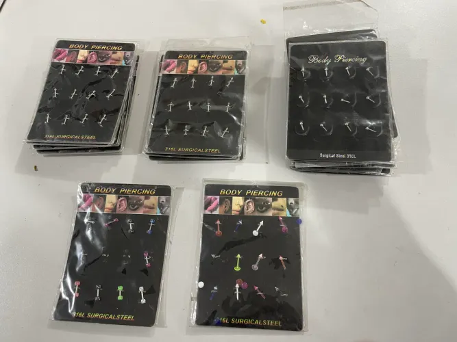 Lote de 18 Piercing