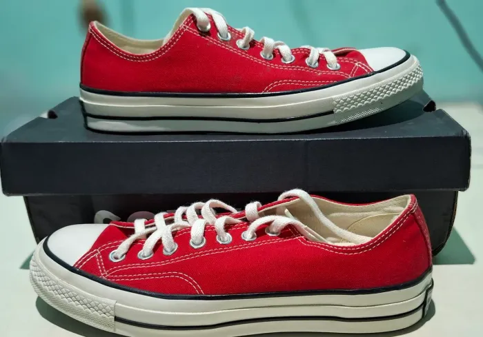 VENDO CHUCK 70 VINTAGE CANO BAIXO VERMELHO ORIGINAL