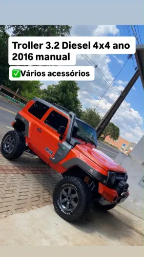 Troller T-4 4X4 3.2 20V TDI Cap. Rígida Diesel 2016