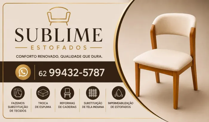 Faço reformas em cadeira e sofás 