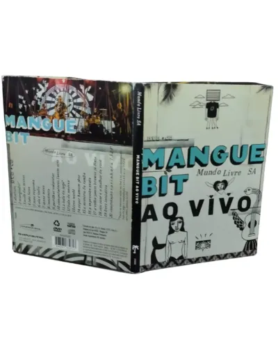 CD/DVD Mundo Livre SA - Manguebeat (ao vivo) Autografado pelo Fred Zero quatro