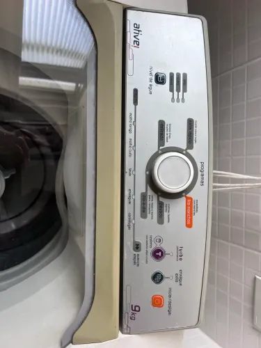 lavadora de roupas Brastemp Ative! de 9 kg (modelo BWL09), com abertura superior