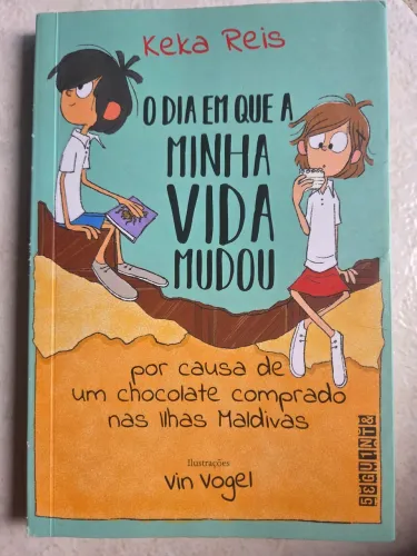 Livro "O Dia em que a Minha Vida Mudou' em excelente estado de conservação 