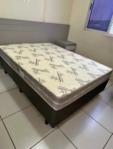 Cama box d33 casal 100% espuma pronto entrega 