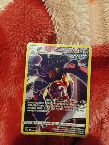 Carta Pokémon Malamar Golpe Fluido (Trainer Gallery TG06)