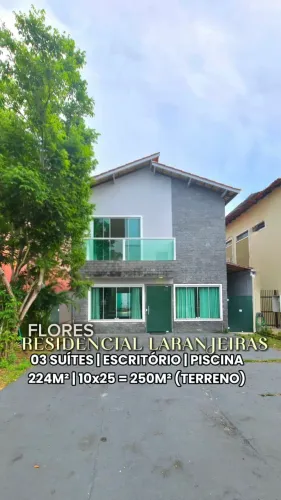 Casa no Condomínio Residencial Laranjeiras - Flores