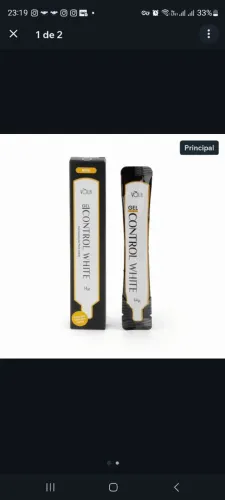 Gel Volia Control White - Sachê 14g