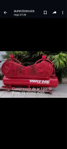 Compressor de ar Industrial Wayne 120PSI
