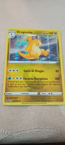 Carta pokémon dragonite