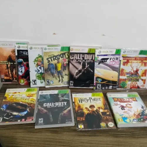 Xbox 360 FAT + Kinect + Jogos - Funcionando