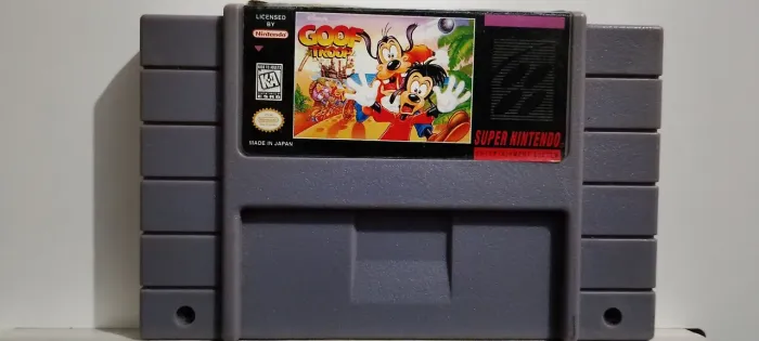 Cartuchos de Super Nintendo - Goof Troop, Tom e Jerry