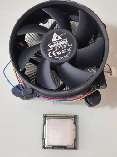 Processador Core I7 - 860 - 2,8Ghz( 1 geração) + Cooler Intel - funcionando