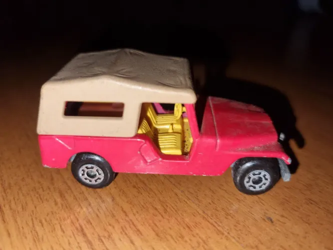 Carrinho Antigo Matchbox Lesney N° 53 CJ-6 Jeep - Anos 70