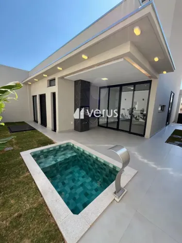 CASA CONDOMÍNIO para aluguel, 3 quartos, 1 suíte, 4 vagas, GRANJA MARILEUSA - Uberlândia/M