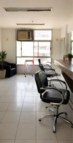 Cadeira hidráulica reclinável para salão de beleza