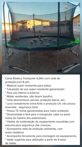 Cama elástica 