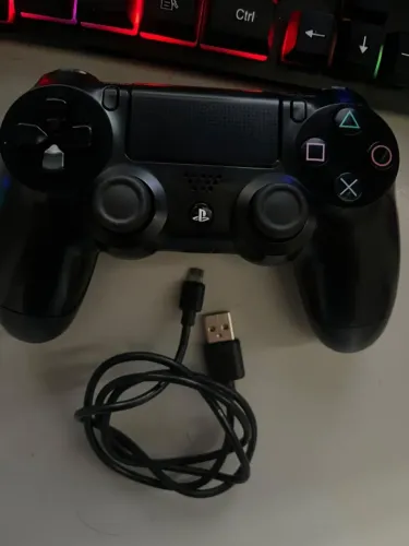 CONTROLE PS4 ORIGINAL + CABO CARREGAMENTO