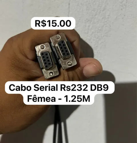 Cabo Serial rs32 db9 Fêmea 
