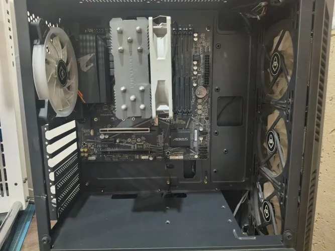 Kit placa mãe + processador + Aircooler+ Gabinete