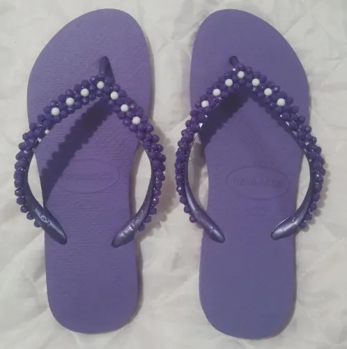 Chinelo havaianas Bordado 