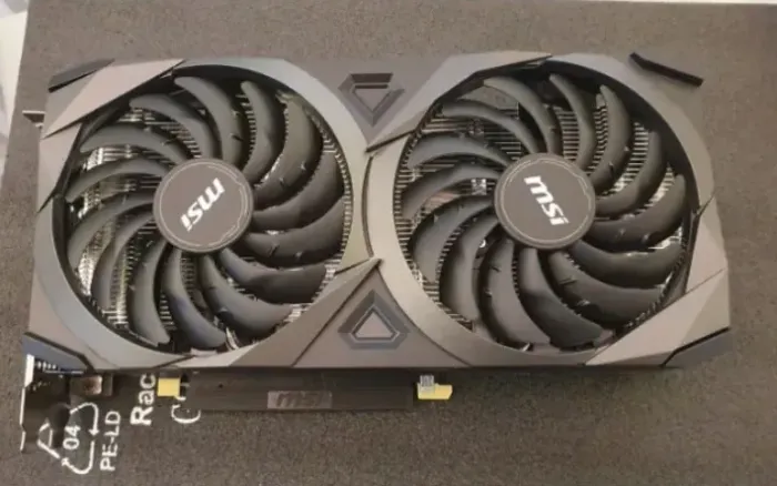 Placa de Vídeo MSI RTX 3060 TI Ventus 2X
