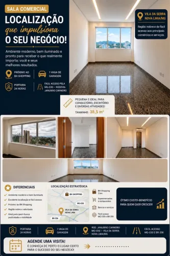 Sala Comercial-Nova Lima MG