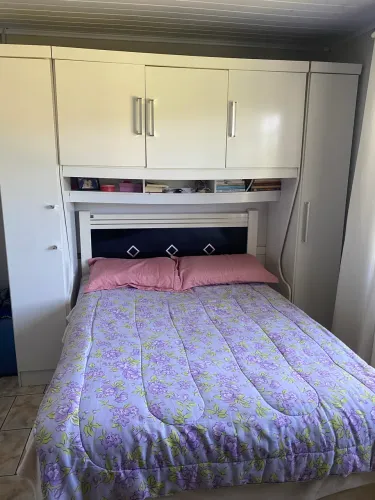 GUARDA ROUPA, CAMA BOX E CABECEIRA