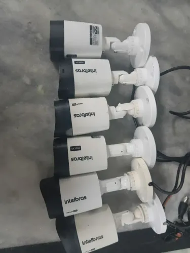 Lote 6 cameras intelbras fullhd 1120 400,00