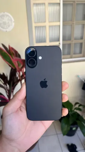 Iphone 16, 100% de saude da bateria, 128 gb