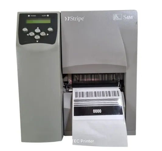 S4M ZEBRA 203dpi 100% revisada seminova completa: placa d rede, cabeça de impressão ou sem