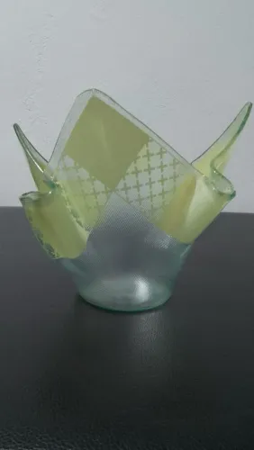 Vaso de vidro trouxinha década de 60