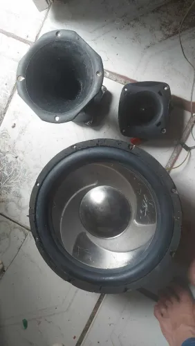 Auto falante de 12 mini corneta thuiter 