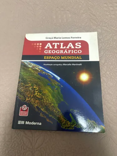 Livro Atlas Geográfico