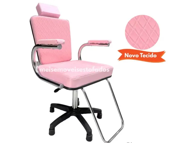 Cadeira Profissional para Maquiagem e Cabelo - Nova na caixa