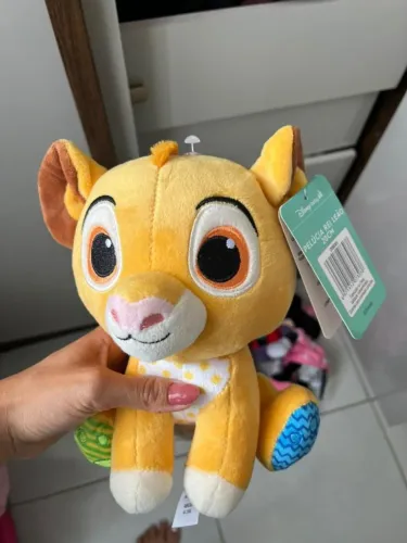 Novo Rei leao de pelucia para bebes 2+ puxa o rabinho e treme NOVO