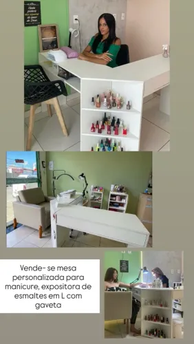 Mesa em L 