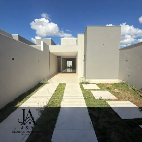 Casa com 3 quartos sendo 1 suíte Santa Luzia