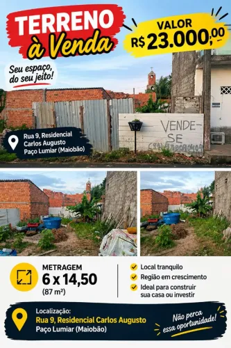 Terreno a venda