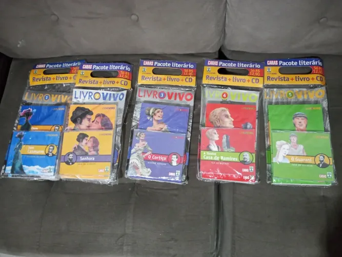 Coleção Livro Vivo Caras ( Novos Lacrados)