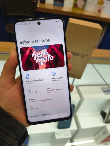 Moto G35 faz no BOLETO até 18x MESMO COM NOME SUJO