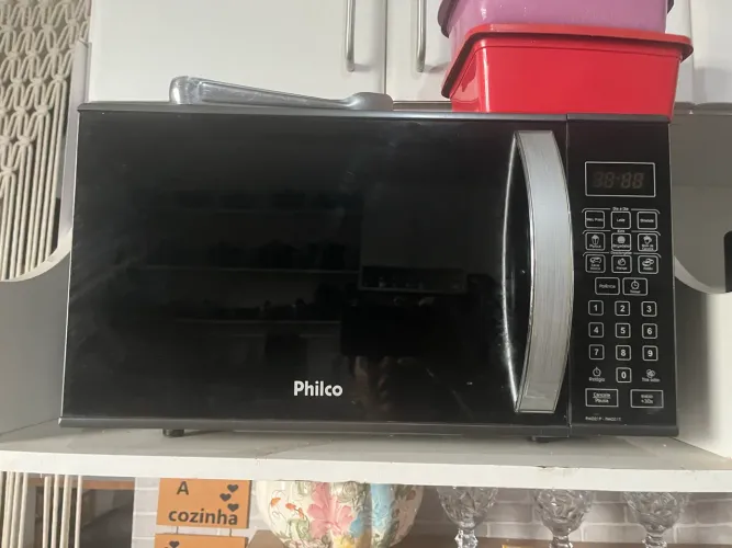 Microondas com defeito 
