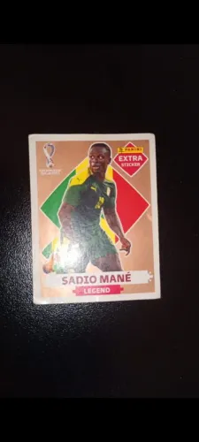 Figurinha do sadio mané legend bronze da copa de 2022 original em perfeito estado