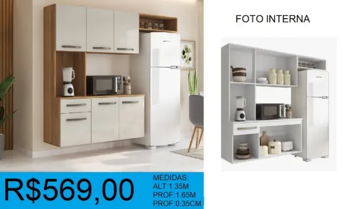 COZINHA- BELISSIMA - COMPRE HOJE E RECEBA EM ATÉ 72 HORAS 