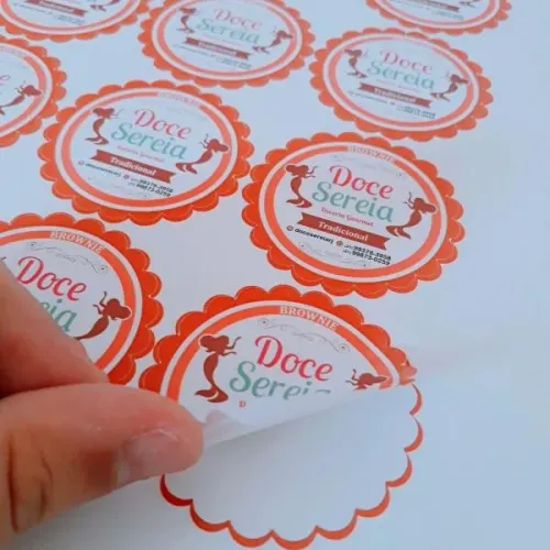 Adesivo de Recorte Personalizado 5x5