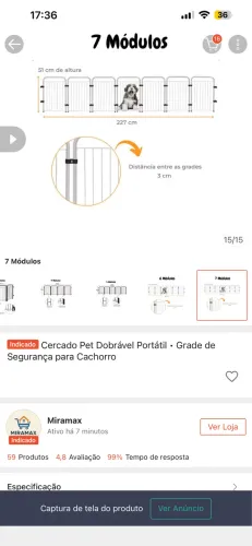 Cercadinho pet
