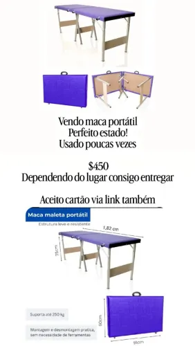 Maca maleta portátil