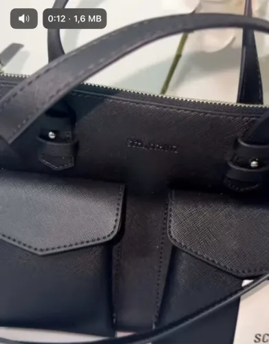 Bolsa Schutz Original preta média linda 