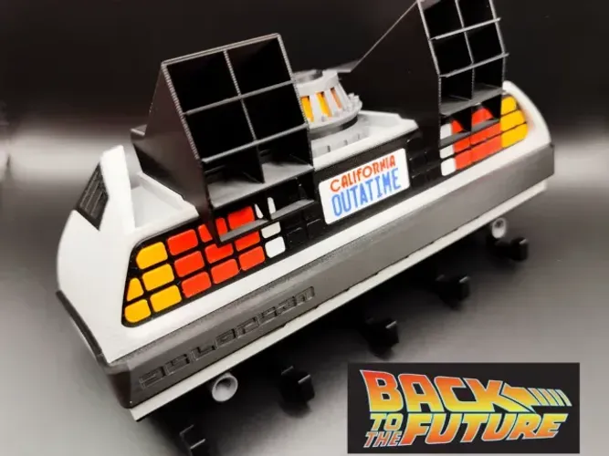 Suporte Para Chaves Em Forma De Carro Delorean