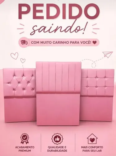 Cabeceiras novas pronta entrega solteiro várias cores